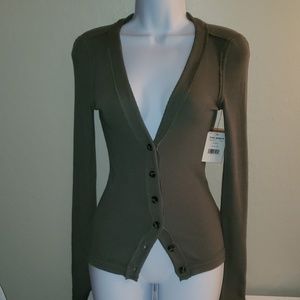 BNWT Olive Free People Cardigan